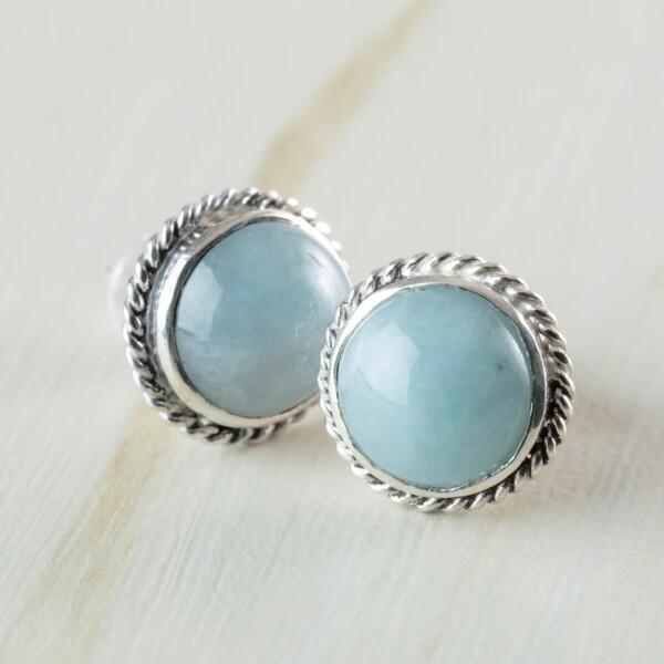 糸魚川天然翡翠 入コン沢 8mm シルバーピアス 日本国石 縄文のパワーストーン APS0149 糸魚川天然翡翠 入コン沢 8mm シルバーピアス 日本国石 縄文の