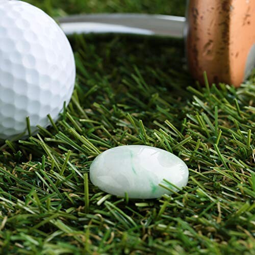 糸魚川天然翡翠 ゴルフマーカー 財布のお守りに 日本国石 縄文の