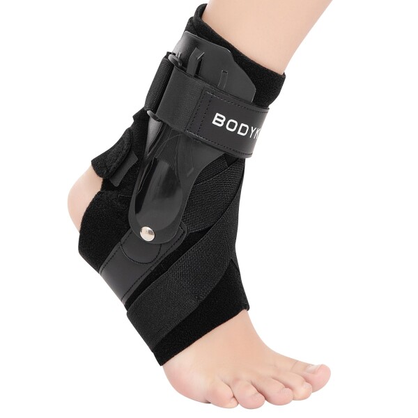 足首 サポーター 捻挫 固定 強度調節 左右兼用 加圧 足首カバー スポーツ 日常生活 ランニング バスケ サッカー 登山 アウトドア運動に適用 足サポーター 高齢者 子供 男女兼用 (XL, ブラ