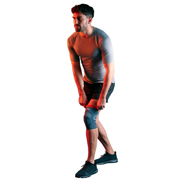 (フランス)THUASNE SPORT ドクターニー3Dニットスポーツサポート -血流を妨げず長時間快適 解剖学的設計 動きやすい サイドステー ひざの負担軽減 スポーツ&日常生活- (XXL)