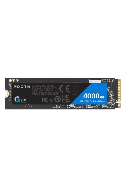 Nextorage 4TB SSD 内蔵 M.2 2280 PCIe Gen 4.0 x 4 NVMe 1.4 最大転送