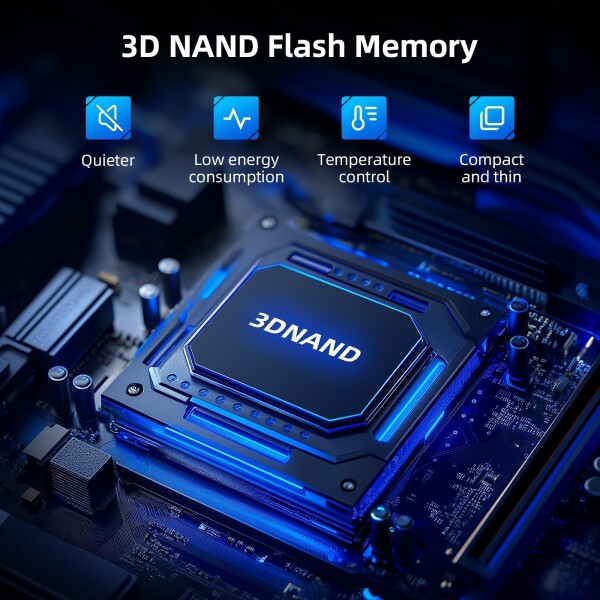 Fikwot FX812 SSD 2TB 2.5インチ SATA III 6GB/秒 3D NAND TLC