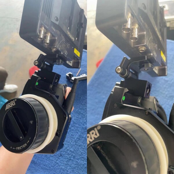 HangTon Hi-5モニターブラケットスタンドマウントARRIハンドユニット、ブラケット取り付けキット 1/4インチ-20スレッド。_3