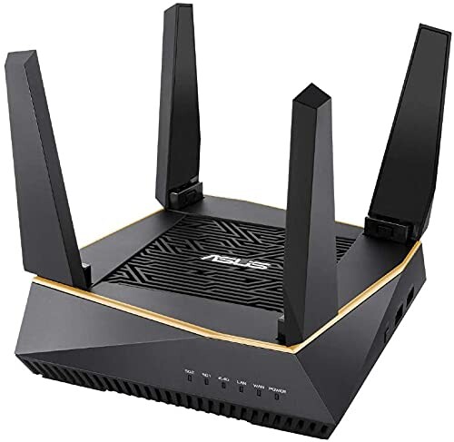 ASUS WiFi 無線 ルーター WiFi6 4804+867+400Mbpsトライバンド