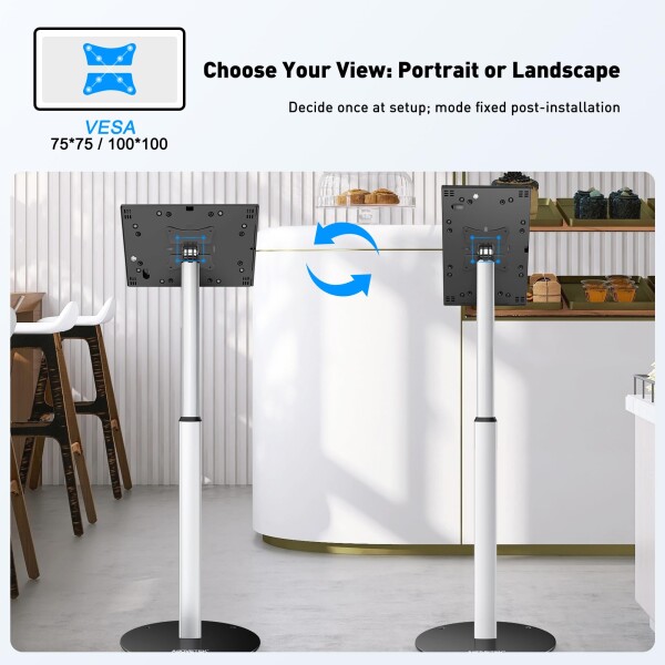 盗難防止 | iPad用フロアスタンド | AboveTEK | セキュリティロック