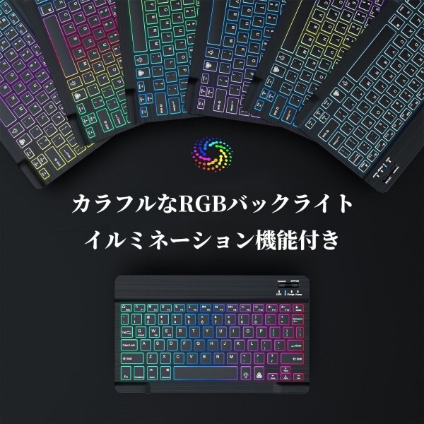 KMXDD マウス付き iPad 11世代/10世代 用 バックライトキーボード iPad