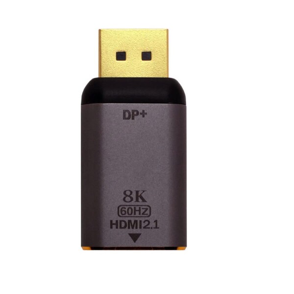 xiwai DisplayPort 1.4ソースからHDMI 2.0ディスプレイ 8K 60hz UHD 4K DP - HDMI オスモニターアダプターコネクター