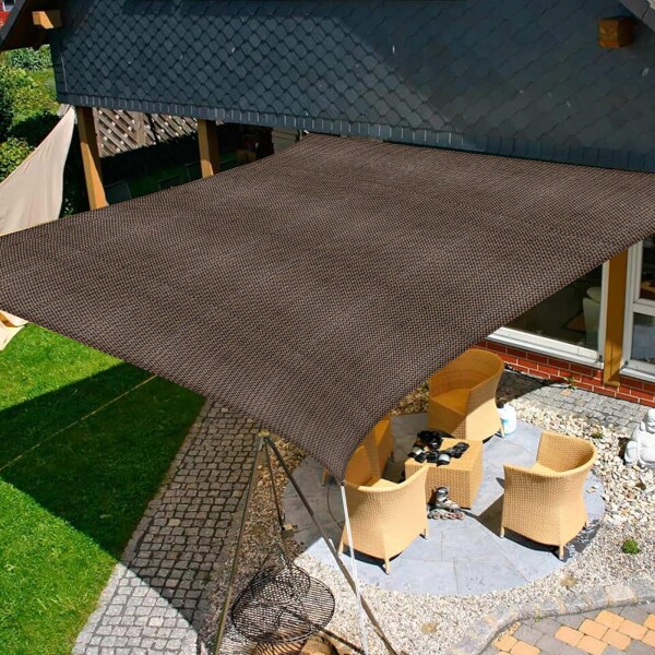 日除け シ ェード ひさし 屋根 後付け サンシェード 庭 オーニング