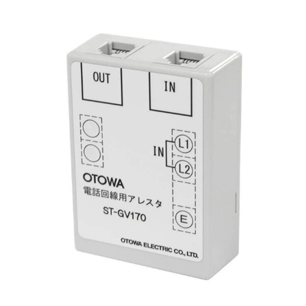OTOWA 音羽電機 ST-GV170 電話回線用避雷器 170VDC OT