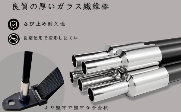 Hwayslon大型自転車カバー収納小屋テントポータブルガレージ避難所格納避難所折りたたみ式420 Dオックスフォード生地PU 6000防水ホームガーデン屋外、420-6000_3