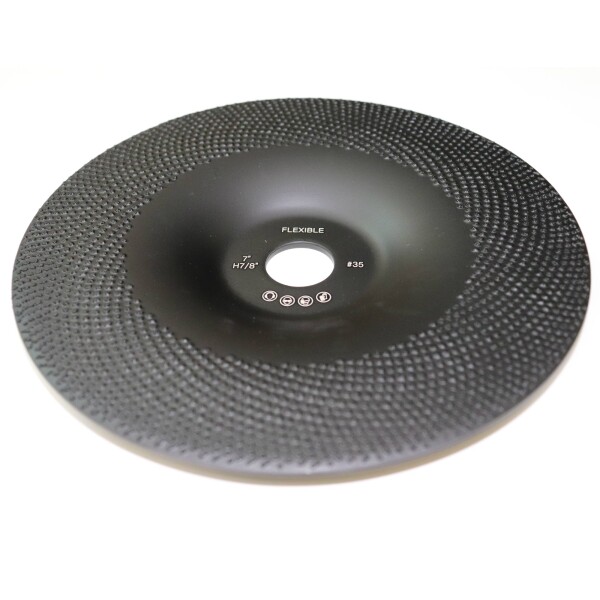 Flexible, 178mm ダイヤモンドカップ研削盤ホイール 真空環境下での分子焼結技術による 研削,研ぎ,除去,研磨 汎用的なもの, 韓国産 (178mm, 300g 超軽量)