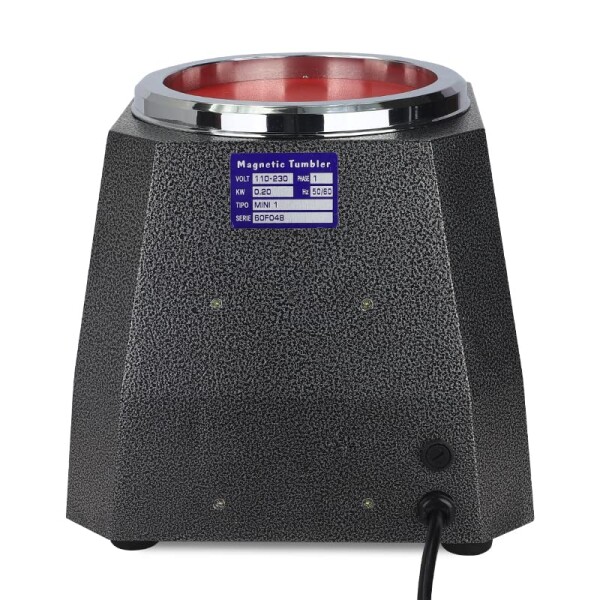 CNSTZBC 研磨機 磁気バレル研磨機 チェンジバレル研磨機 磁気研磨機 250W KT130 ロータリーバレル 卓上タイプ サビ取り ジュエリー アクセサリー 貴金属 精密パーツ研磨 金銀銅アクセサリー