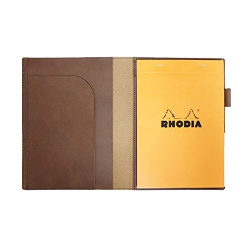 ロディア カバー No.16 サイズ 本革 (日本製) メモ帳一冊付き (グレージュアッシュ)