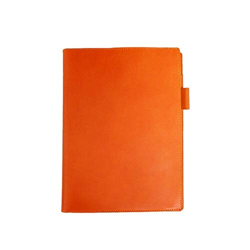 ロディア カバー No.16 サイズ 本革 (日本製) メモ帳一冊付き (オレンジ)_1