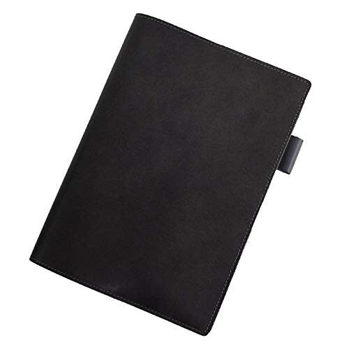 手帳カバー A5 正寸 本革 切り目仕上げ (アンティーク, 厚み：スモール)