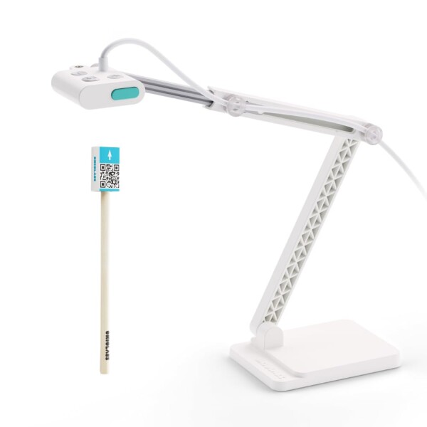 OKIOCAM S2-4K 書画カメラ/WEBカメラ/実物投影機 UHD 800万画素 10cm近接撮影 PC Mac iPad (USB-Cモデルのみ) 対応 マイク内蔵 オンライン授業 Zoom テレビ会議最適
