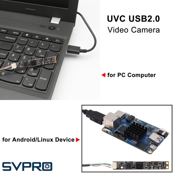SVPRO 16MP USBカメラモジュール（オートフォーカス＆マイク付き）、PC/ノートPC用ミニUVCプラグ＆プレイ・ウェブカメラ・ボード、2Xデジタルズーム、レーザー彫刻＆ライトバーン対応_1