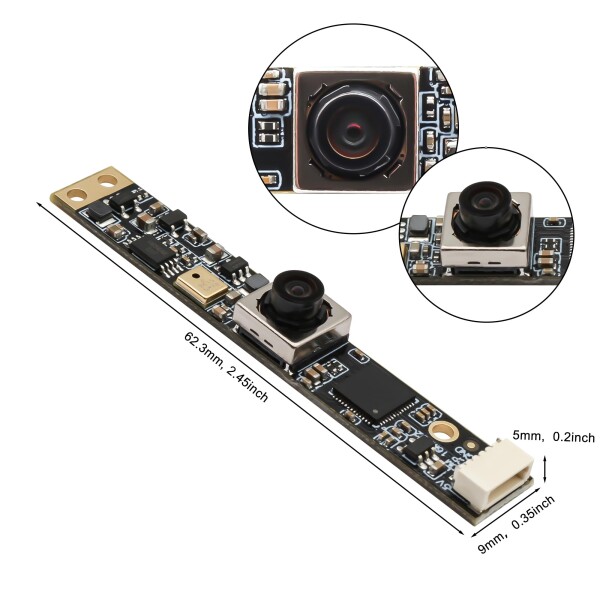 SVPRO 16MP USBカメラモジュール（オートフォーカス＆マイク付き）、PC/ノートPC用ミニUVCプラグ＆プレイ・ウェブカメラ・ボード、2Xデジタルズーム、レーザー彫刻＆ライトバーン対応_4
