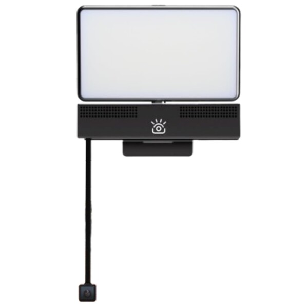 Pro 4K HDウェブカメラ＆ライトパネル バンドル｜アイコンタクト機能・ノイズキャンセリングマイク搭載