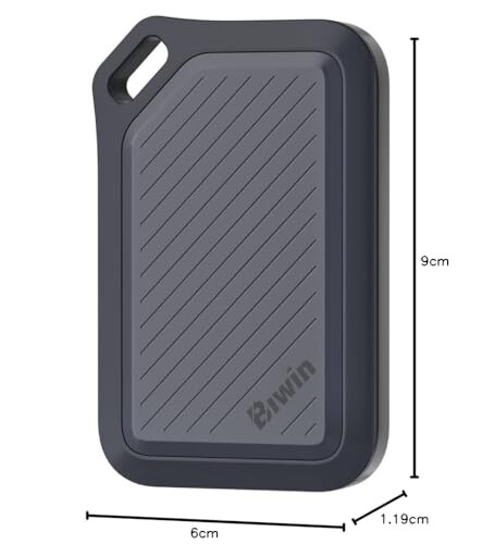 Biwin Amber 外付けSSD 2TB PR2000 USB3.2 Gen2x2 最大読出2000MB/s ポータブルSSD IP67規格 防水 防塵 耐衝撃 USB A/Cケーブル付属 Windows/Mac OS、PS5、Android、iPhone15シリーズ以降対応 メーカー5年保証 黒_8