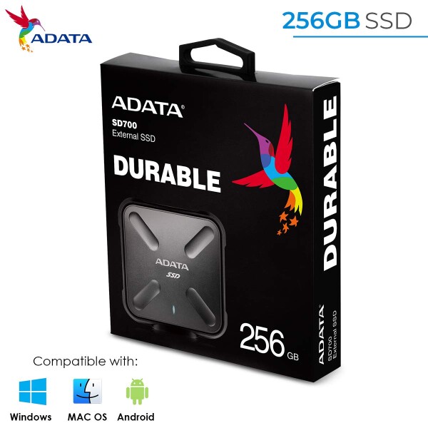 ASD700-256GU3-CBK (256GB ポータブルSSD SD700 USB 3.1 IP68 防塵/防水 耐衝撃 ブラック)_5