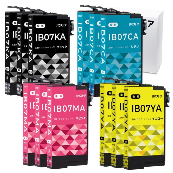 エプソン IB07CL4A 互換インクカートリッジ 12個 対応機種: PX-M6010F PX-M6011F PX-S6010