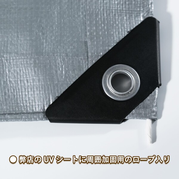 TARPAL シルバーシート 厚手 UVシート #4000 3.6m×7.2m 遮光ネット 耐久性 耐寒性 お花見 野積みカバー 約16畳_2