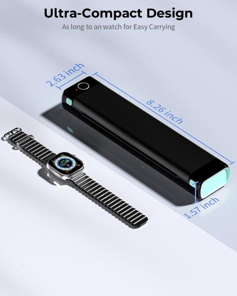 Phomemo M08F モバイルプリンター 無線サーマルプリンター Bluetoothポータブルプリンター A4 熱転写 スマホ対応 PC対応 210mm×297mm A4感熱紙対応 ビジネスと家庭に適している 黒と緑_7