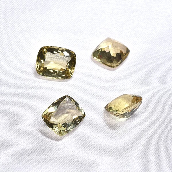 premium stone gallery) ヘリオドール（クッションカット）1粒 3ct