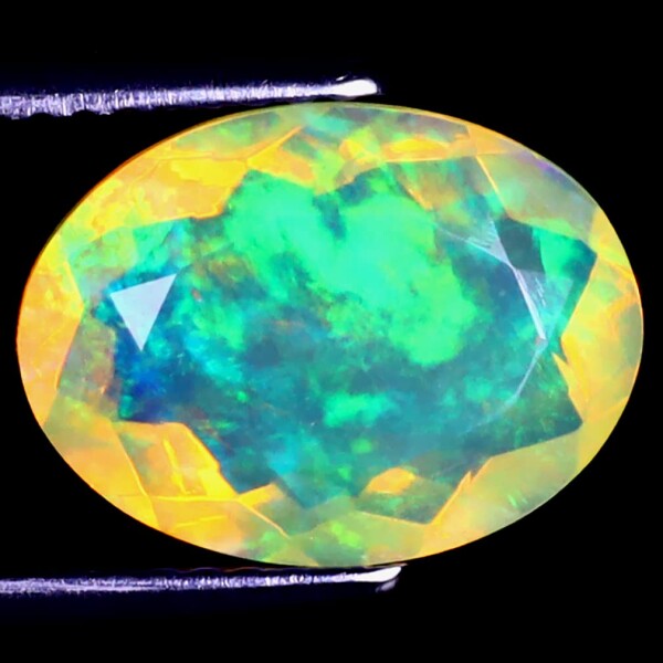 レインボーオパール ルースストーン 2.72 ct OVAL (12 x 9 mm