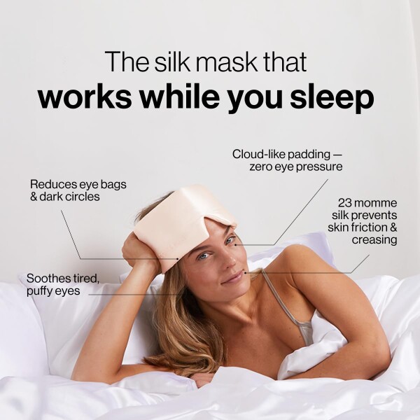 Dore & Rose Deep Sleep Mask Light Blocking, 23 Momme Mulberry Silk Eye Mask, Ultra Soft, Adjustable - Travel Sleeping Mask for Men & Women_6