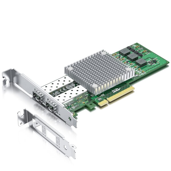 10Gtek 10Gb PCI-E NICネットワークカード, Broadcom BCM57810Sチップ