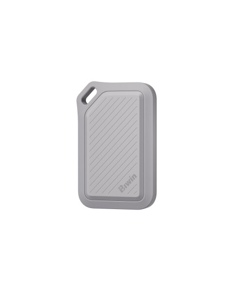 Biwin Amber 外付けSSD 2TB PR2000 USB3.2 Gen2x2 最大読出2000MB/s ポータブルSSD IP67規格 防水 防塵 耐衝撃 USB A/Cケーブル付属 Windows/Mac OS、PS5、Android、iPhone15シリーズ以降対応 メーカー5年保証 グレー