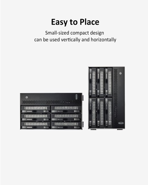 TerraMaster T6-423 6ベイ ハイパフォーマンスNAS 中小企業に最適 N5095 QuadCore CPU 4GB DDR4 ネットワークアタッチトストレージ 2x 2.5GbEポート (HDD付属なし)_3