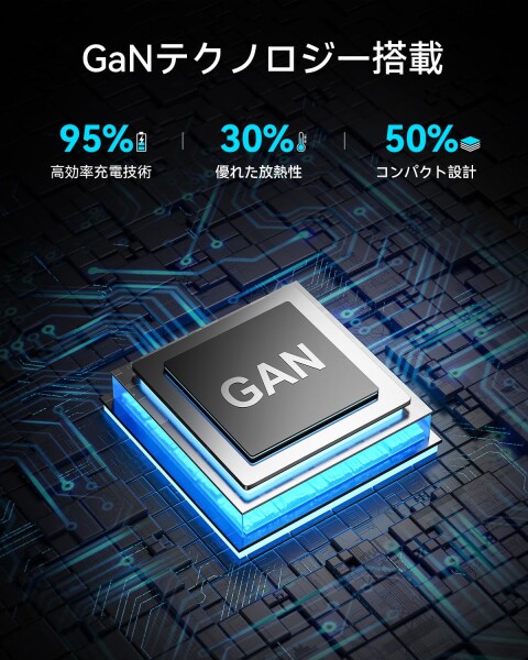 NTONPOWER 65W 電源タップ 薄型プラグ 延長コード 1.27m PD 急速充電 巻き取り式 7-in-1 3個AC口 2USB-Cポート 2USB-Aポート 壁掛け/テーブル 軽量小型 スマホ/ノートPC/タブレットその他の電子機器に