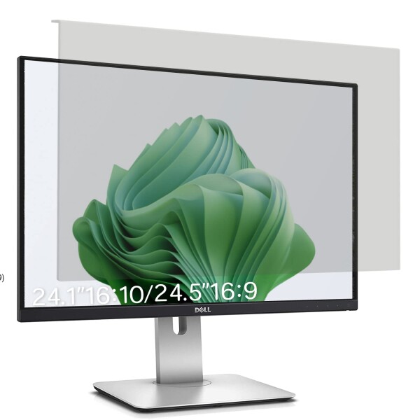 LOE(ロエ) 汎用 24.1インチ/24.5インチ ブルーライトカット フィルター 液晶 モニター スクリーン アクリル 保護 パネル フィルム ゲームモニター テレビ ガード 据え置き型 (グレア)