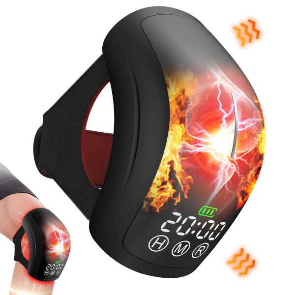 膝ケア 赤色光led 膝器具 コードレス 高齢者 運動前後適用 630nm 660nm 808nm 20分タイマー 操作簡単 職場用 家庭用 誕生日 プレゼント 母の日 父の日