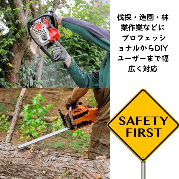 (M&U FIELD) チェンソー防護パンツ オープンスタイル チャップス型 ナイロン素材 PE防護層入り 林業・伐採作業用 S/Lサイズ対応 (M)