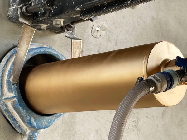 Aロットネジ (130[ファイ]) (130mm) 薄刃 一本物コアビット 有効長420L ライフ重視コアビット 国産 エココア ECO-CORE_6