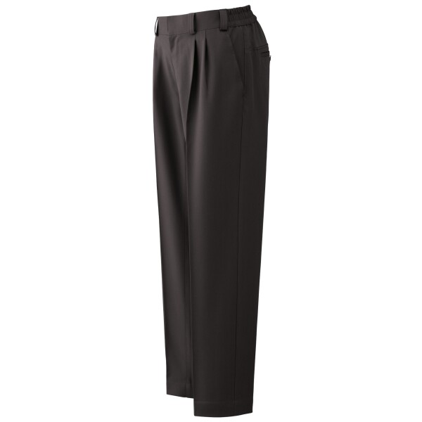 (ミドリ安全) ベルデクセル 作業服 パンツ 男女兼用 帯電防止 フル開脚 イージーフレックス VES59 下 チャコール S