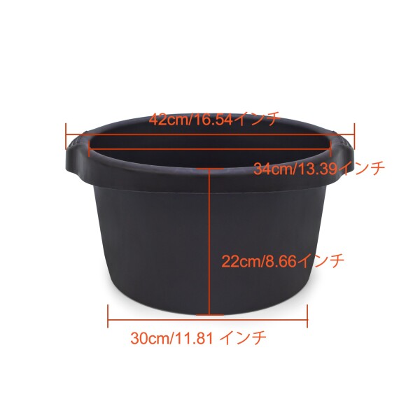 フットケア製品 厚手 ポータブル ABS フットバスバケツ 家庭用