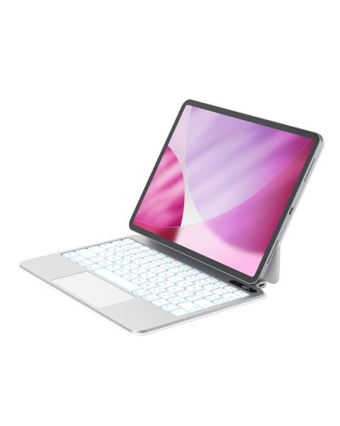 BETTDOW マジックキーボード 2025 iPad Air第7世代(M3)&2024 Air6(M2) 11inch対応磁気キーボードケース 金属パネル 軽量 iPad Pro 11第1/2/3/4世代/iPad Air第4/5/6/7世代通用 トラックパッド付きケース 高感度