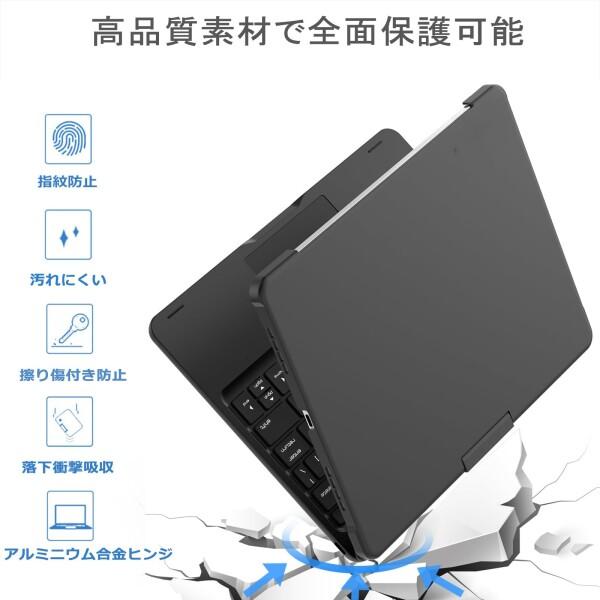 iPad Pro 13インチ (M5 2025/M4 2024) キーボード 360度回転式 マジックキーボード iPad Pro 13インチ m4 ケース 180度反転 一体型 Bluetooth 5.3 高精度トラックパッド 遅延なし 7色バックライト ペン収納_6