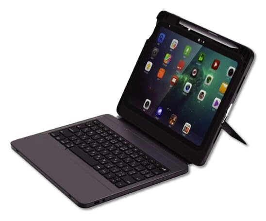 コワレンシリーズ充電不要 イヤホンジャック付 iPad10/A16 耐久キーボード付き ケース有線接続 強化構造 スタンド＆保護一体型設計