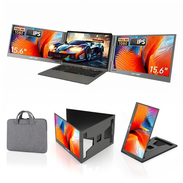 MT-VIKI 15.6インチ ノートパソコン用 デュアルモニター 拡張