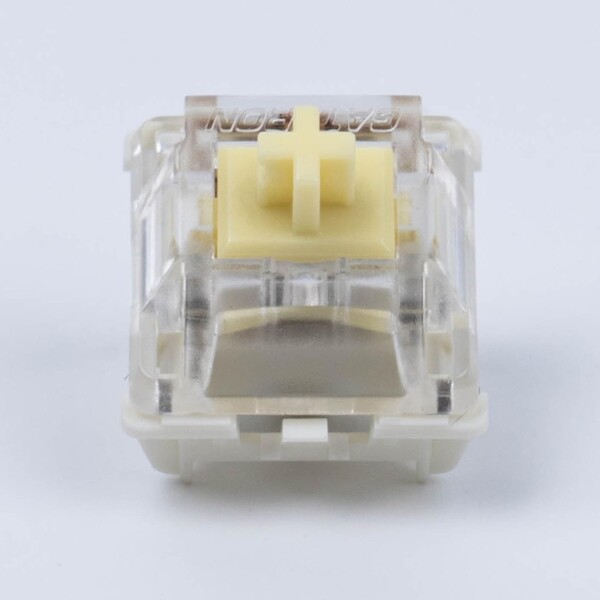 GATERON ジュピター バナナ キーボードスイッチ タクタイル 59gf RGB LED 5ピン 工場出荷時潤滑済みキースイッチ MXメカニカルキーボード用 (バナナ、110個)_1