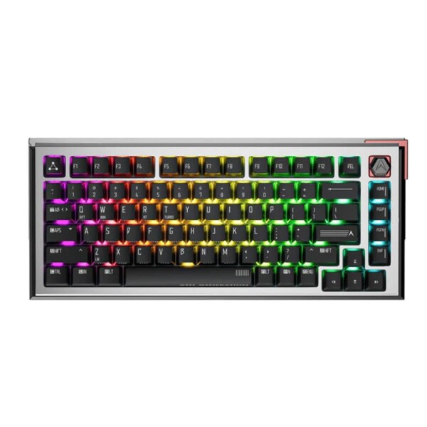 DrunkDeer A75 ウルトララピッドトリガーキーボード 75% eスポーツゲーミングキーボード 磁気スイッチ - 調節可能な作動 - 0.01mm RT Plus RTマッチ - 8K Hz、ANSI、ブラック - TTC POMスイッチ
