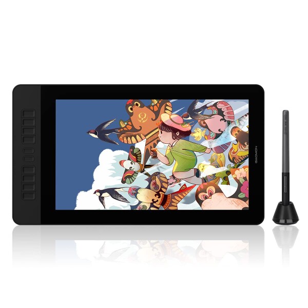 GAOMON 液タブ PD1561 15.6インチ 傾き検知 Windows/mac対応 液晶 