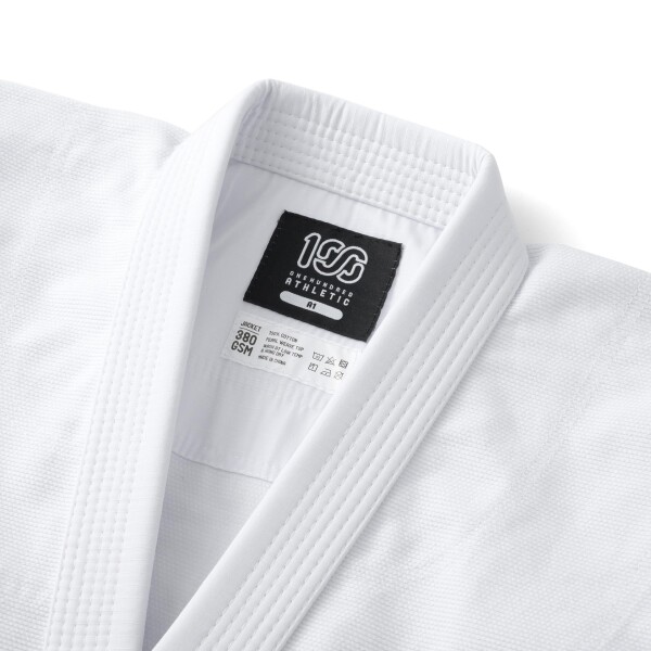 (ONEHUNDRED ATHLETIC) 100A BJJ KIMONO *COMPETITION MODEL (ホワイト, A0)_5