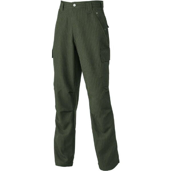 (寅壱) 寅一/カーゴパンツ (4309-219) ストライプ柄 ボトムス 作業着 作業服 作業ズボン ニッカポッカ 鳶服 M 65：オリーブブラウン